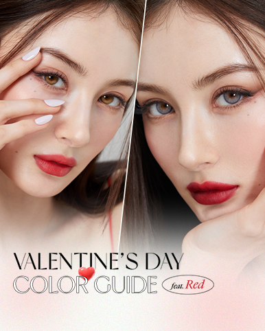 VALENTINE'S COLOR GUIDE feat.Red
